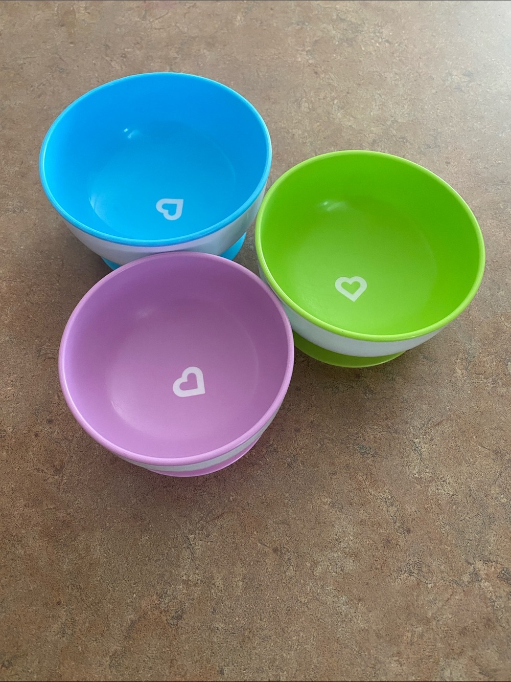 Munchkin three piece bowl set